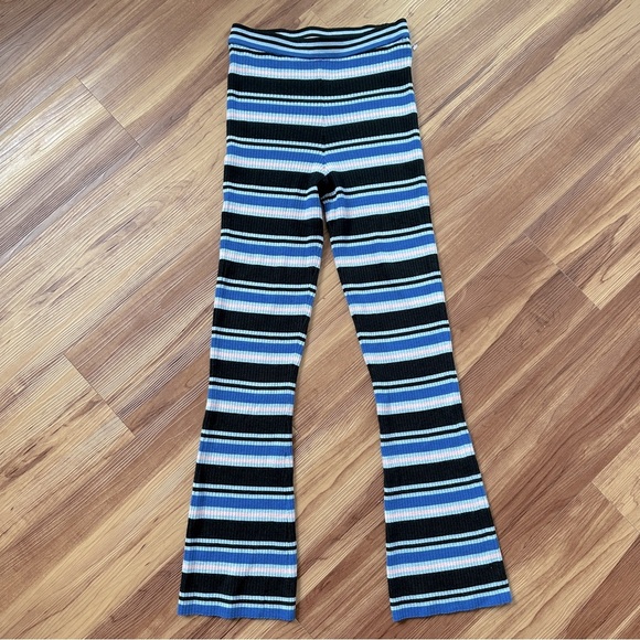 UNIQLO x MARNI Merino Blend Semi Flare Knitted Pants in Blue Sz. Small - Picture 11 of 15